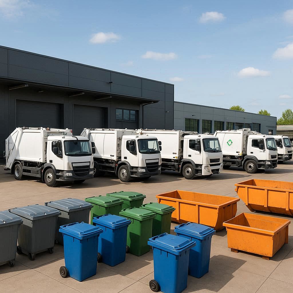 waste collection hub