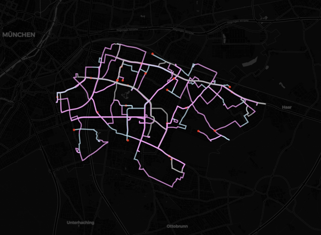 On-Demand Fleet Routes